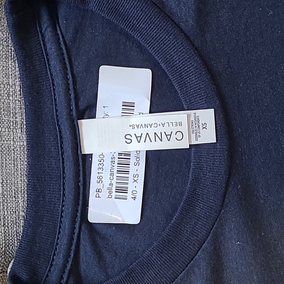 Bella + Canvas 3413 triblend tee Sz XS - Picture 2 of 5